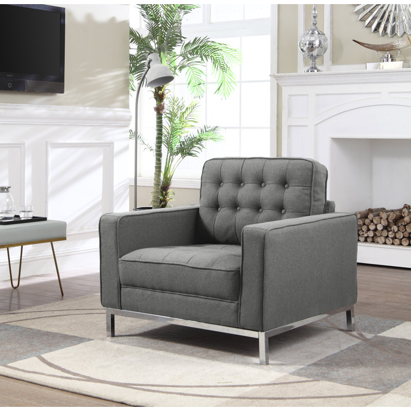 Chic Home Draper Armchair & Reviews Wayfair